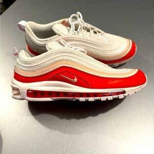 Air Max 97 red and white